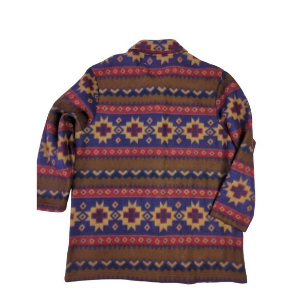 Vintage Fashion Formulas Womens S Aztec Print Button-Up Jacket New Old Stock - Picture 10 of 10